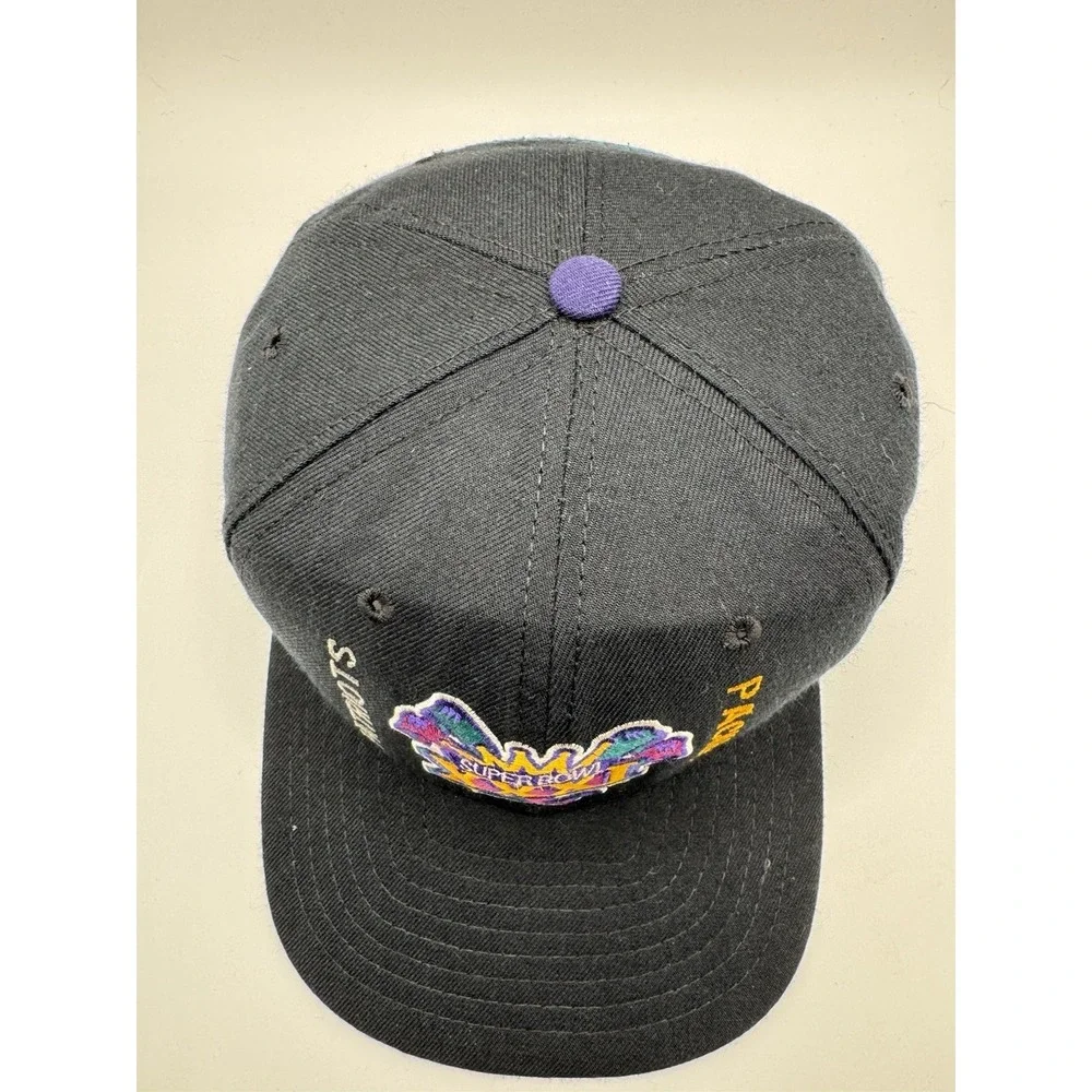 VTG Super Bowl XXXI Packers Patriots New Era Snapback Hat USA Made NFL